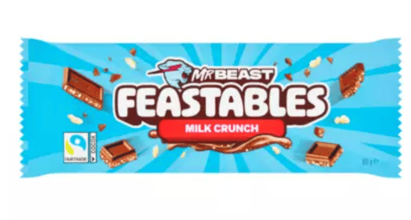 Feastables MrBeast Milk Çikolata Bar 60 g