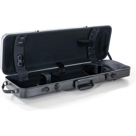 Gewa Pure Violin Oblong Polikarbon 4/4 Keman Case (Siyah)