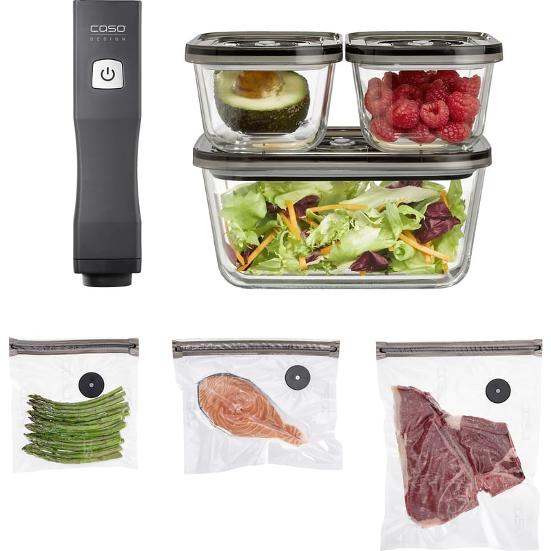 Caso Vacu OneTouch Eco Set - Vakum Makinesi Seti