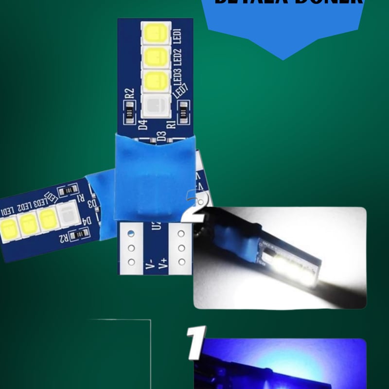 Araç t10 led ampul