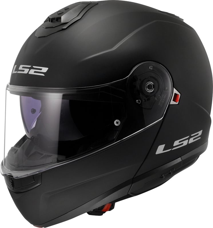 LS2 FF908 Strobe 2 Motosiklet kaskı Mat Siyah