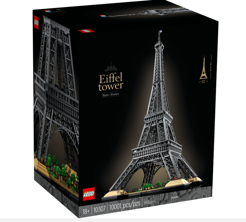 Lego Eiffel tower